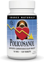Source Naturals Policosanol 10 mg - 120 Comprimidos para la Salud Cardiovascular