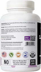 STAY ALIVE Suplemento Gestor de Cortisol 15-en-1, 120 Cápsulas Veganas