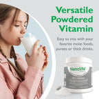 NanoVM Multivitamínico Infantil 9-18 Años Sin Alérgenos - 275g en Polvo