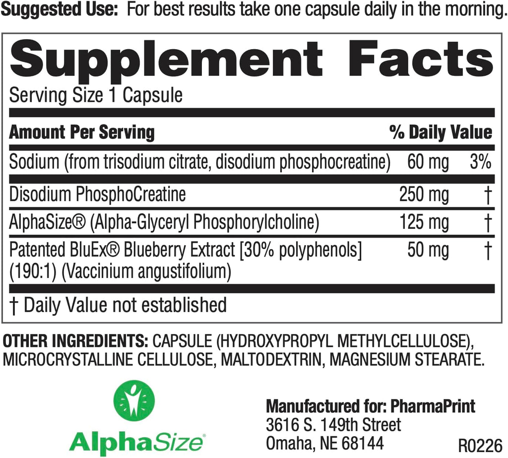 PharmaPrint AcuiT - Suplemento Dietético, 30 comprimidos