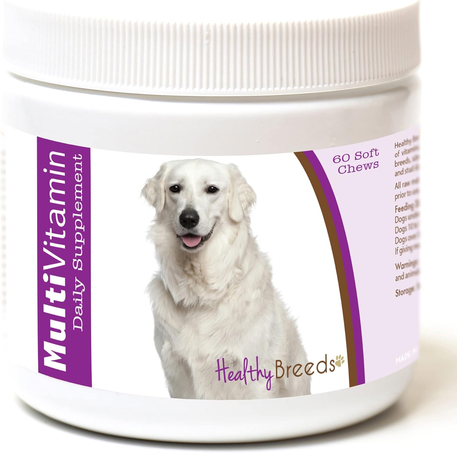 Healthy Breeds Kuvasz Multi-Vitamin Soft Chews 60 golosinas blandas