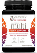 Youtheory High Potency Multi – Multivitamínico de Alta Potencia, 150 Cápsulas Vegetarianas (75 Días)