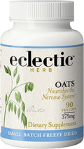 Eclectic Institute - Organic Avena Sativa Capsules | Nervous System Support | 90 Capsules of 375 mg