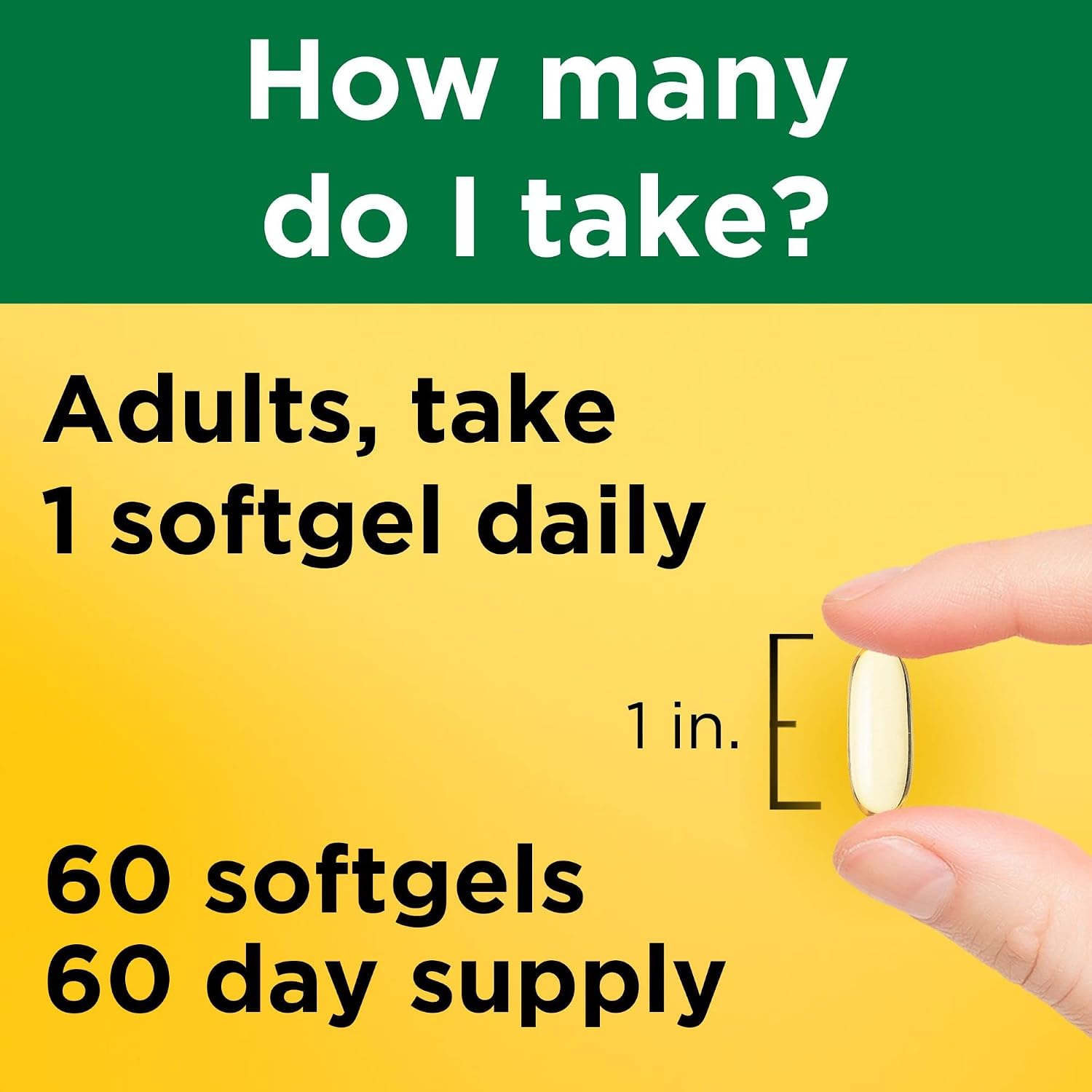 Vitamina E 450 mg (1000 UI) dl-Alfa Softgels, 60 Cápsulas (Pack de 3)
