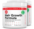 iRestore Suplemento para el Crecimiento del Cabello – Bloqueadores Naturales de DHT y Mezcla Multivitamínica – Vegano, No GMO, 90 Cápsulas – Apoya un Cabello Más Grueso y Fuerte para Hombres y Mujeres – Paquete de 2