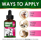 Complemento Urinario con Arándano para Perros y Gatos - Gotas para el Apoyo Renal y Vesical - 60 ml