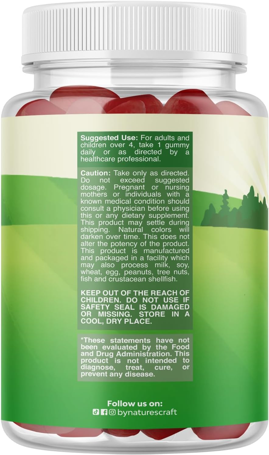 Probióticos Orgánicos para Niños - Gominolas Sabor Fresa - 60 uds (Pack de 2)