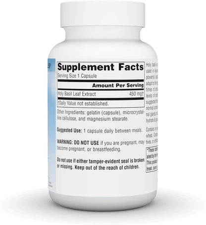 Source Naturals Serene Science Extracto de Albahaca Santa, 450 mg - 60 Cápsulas – Image 3