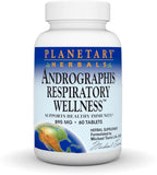 Planetary Herbals Andrographis - Complemento Nutricional para el Bienestar Respiratorio, 60 Cápsulas