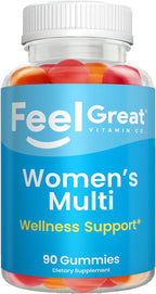 Multivitamin Gummy para Mujeres - Feel Great Vitamin Co | Complejo de Vitaminas en Gominolas