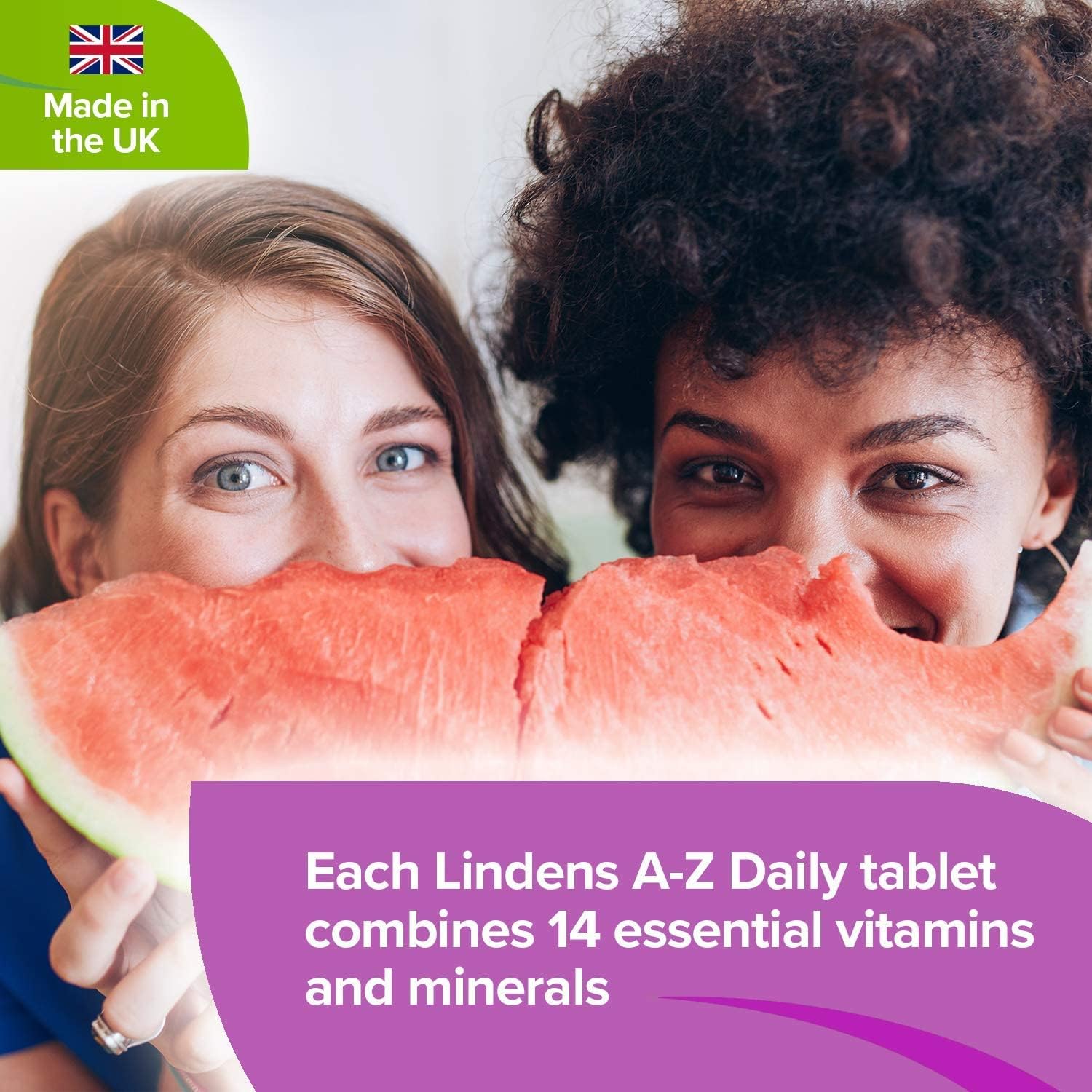 Multivitamínico A-Z Comprimidos diarios 90 Comprimidos de Lindens