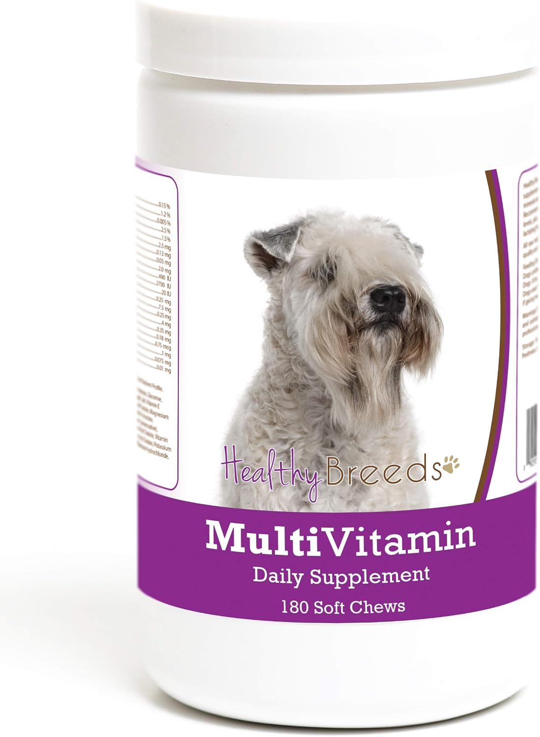 Healthy Breeds Soft Coated Wheaten Terrier Multivitamin Soft Chew for Dogs 180 Count