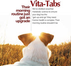 Vita-Tabs Suplemento Multivitamínico y Mineral para Perros - Recomendado por Veterinarios - 60 Comprimidos Masticables para Piel, Pelaje, Energía y Bienestar