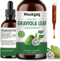 Extracto Líquido de Hojas de Graviola Orgánico | 60 ml (2 meses) | Sin Azúcar, Sin Gluten, Vegano