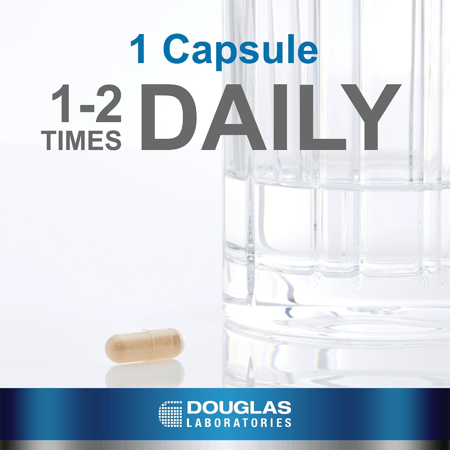 Douglas Laboratories Complejo B con Metafolin - Suplemento de Vitaminas B - con Folato, Biotina y Tiamina - No Transgénico - 60 Cápsulas Vegetarianas