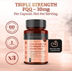 PQQ (Pirroloquinolina Quinona) 30mg - 60 Cápsulas Veganas