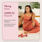 Bariatric Advantage Multivitamínico Masticable Advanced Multi EA con Hierro - Sabor Fresa - 60 Comprimidos