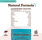 Natural Dog Company Multivitamínico 25 en 1 para Perros – Masticables Blandos Formulados por Veterinarios, 180 unidades