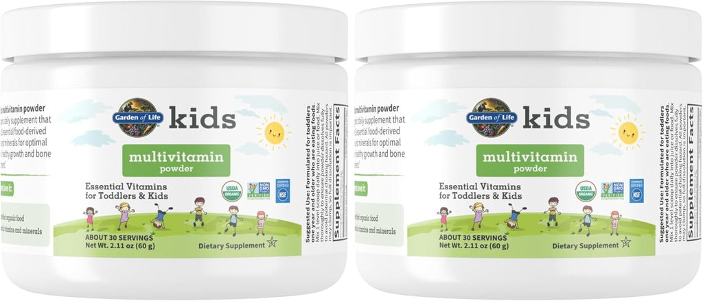 Garden of Life Multivitamínico en Polvo para Niños - Orgánico - 60 g