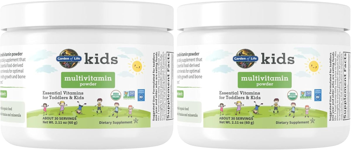 Garden of Life Multivitamínico en Polvo para – Verificado Non-GMO Project: Libre de organismos genéticamente – Image 7