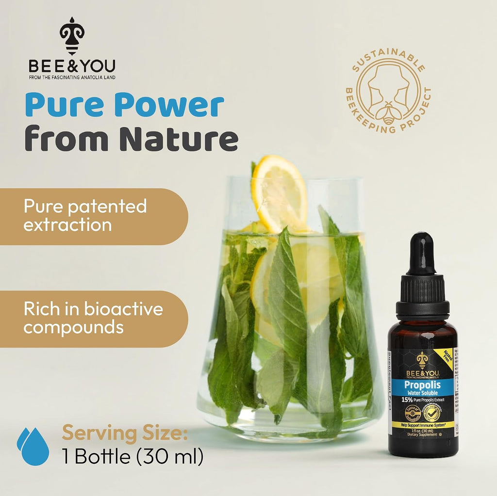 Bee and You Pure Natural Propolis Extract 30 ml
