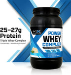 BioX Power Whey Complex - 100% Pure Whey Protein - 26g Protein Per Serving - 52 Servings, 1.81 kg (Chocolate)