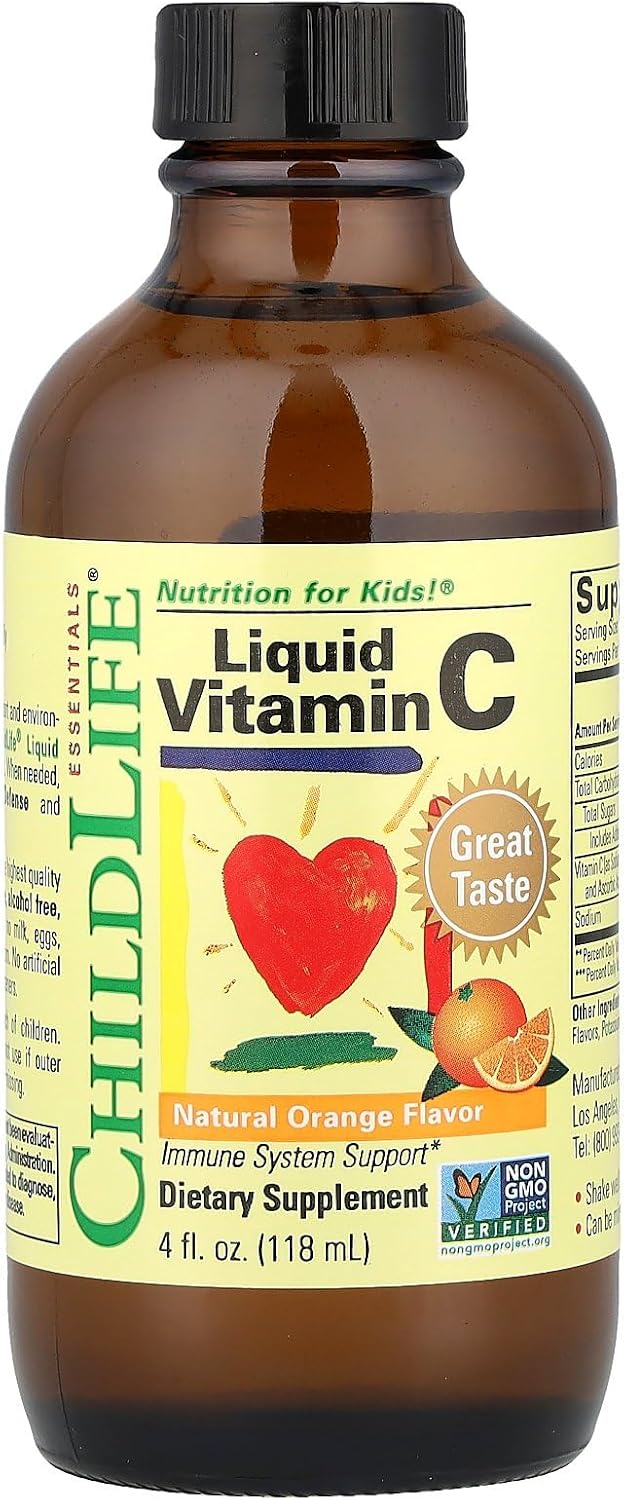 Childlife Liquid Vitamin C Orange - 118 ml (4 Fl Oz)
