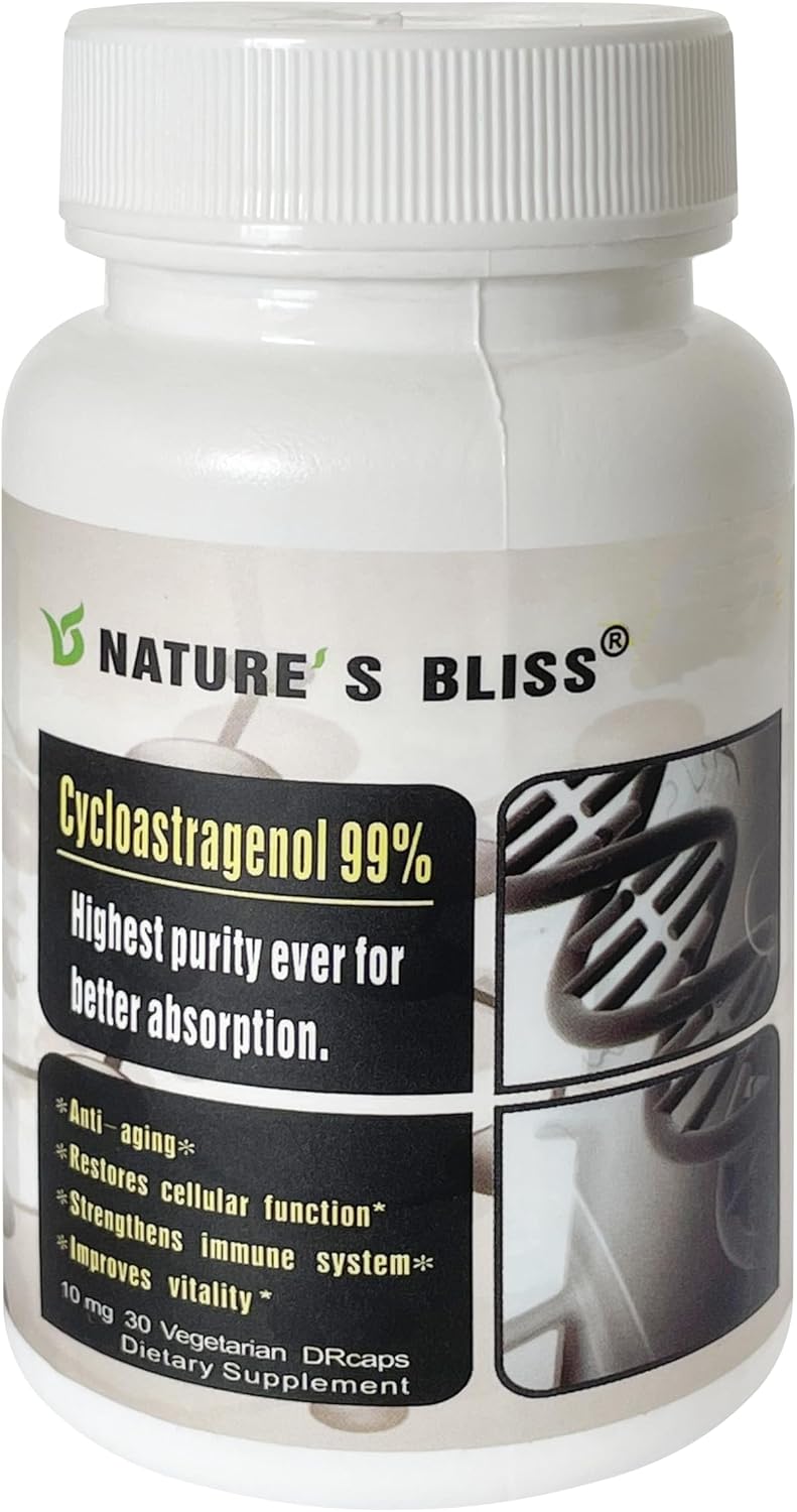 Nature'sbliss Cicloastragenol 10 mg, 30 Cápsulas
