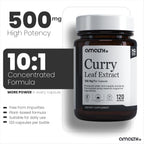 Cápsulas de Extracto de Hoja de Curry 500 mg | AMALTH