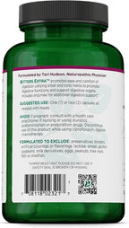 Vitanica Bitters Extra - Suplemento digestivo con raíz de diente de león y enzimas vegetales - 90 cápsulas