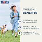 Four Leaf Rover Better Bones Bone Meal for Dogs - Suplemento de Calcio para Perros