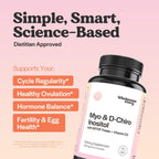 Myo-Inositol & D-Chiro Inositol 40:1 con MTHF, Folato y Vitamina D3 – 360 Cápsulas