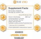 ALMO Vitamina C Liposomal 2000mg - 300 Cápsulas