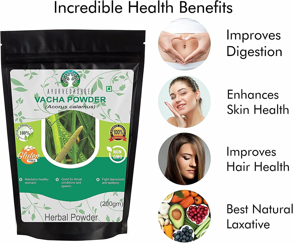 Polvo de Cálamo (Acorus Calamus) 200g - AYURVEDASHREE