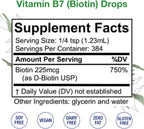 HoneyCombs Vitamin B7 (Biotin) Drops, 16 oz