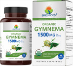 Brieofood Gymnema Orgánico 1500mg – 90 Comprimidos Vegetarianos
