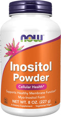 NOW Foods Inositol Powder, 8 oz (227 g) - Pure Myo-Inositol