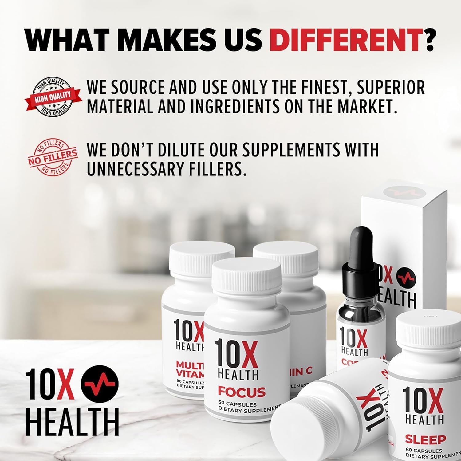 10X Health Berberine 500mg - Dihidroberberina - 30 Cápsulas