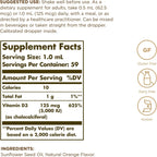 Solgar Vitamina D3 Líquida 125 mcg (5000 UI) - 59 Dosis - Sabor Naranja Natural