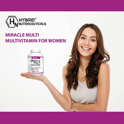 MiracleMulti Women Multivitamin - – Vitaminas del grupo B (B1, B2, B3, B5, B6, B7, B9, B12): Desempeñan un papel – Image 8