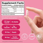 ESTHELIV Myo-Inositol + D-Chiro & PQQ 40:1 - 120 Cápsulas