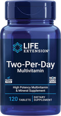 Life Extension Two-Per-Day Multivitamin - 120 Comprimidos