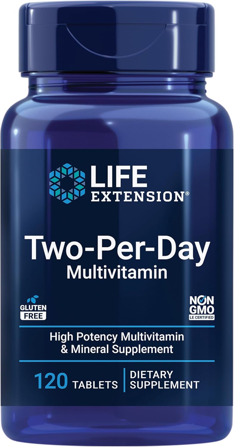 Life Extension Two-Per-Day Multivitamin - 120 Comprimidos