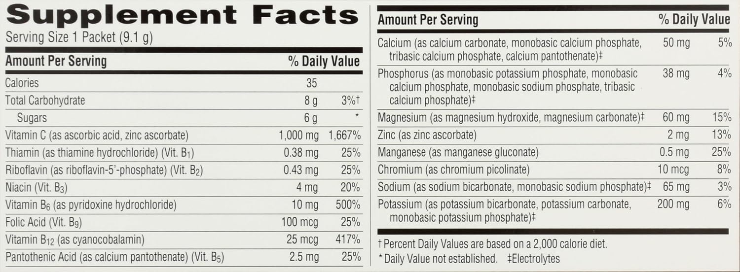 Alacer Emergen-C Raspberry - 30 efervescent sachets