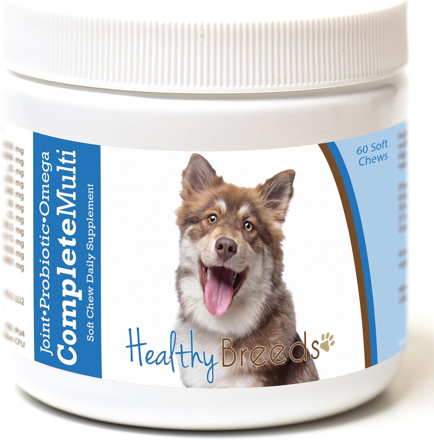 Healthy Breeds Multivitamínico Completo para Perros Finnish Lapphund - 60 Comprimidos Masticables