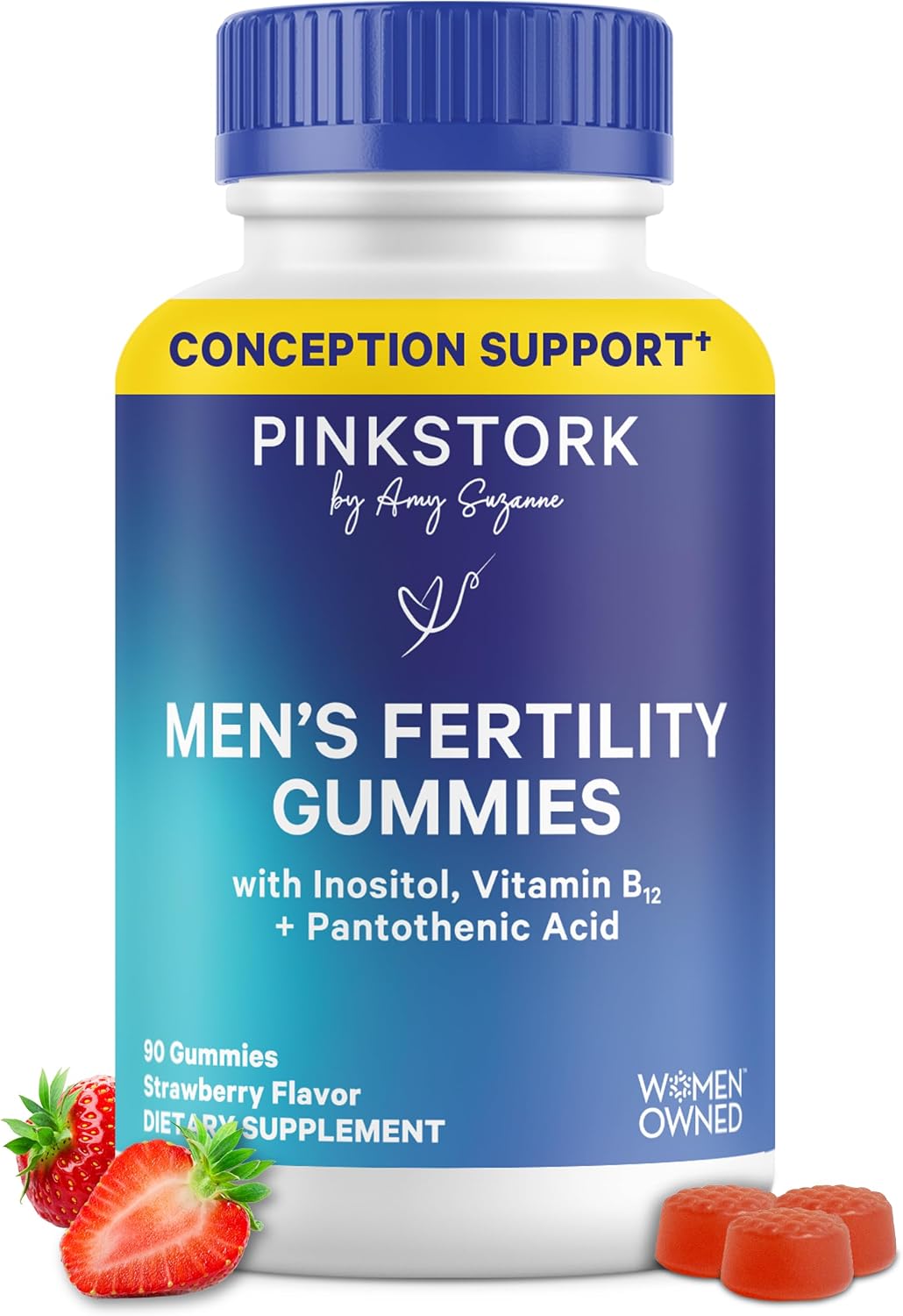 Blue Stork Gominolas de Fertilidad para Hombres - 90 unidades