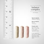 Balance Complex 17-en-1 Salud Vaginal Probióticos 100 mil millones con Arándano Rojo y D-Manosa, 60 Cápsulas