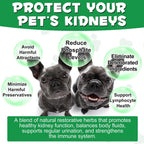 Kidney Support for Dogs - Suplemento Herbal para el Apoyo Renal, 60ml