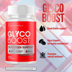 Glyco Boost Capsules, Fórmula Avanzada con Ingredientes Naturales - 5 Pack (300 Cápsulas)