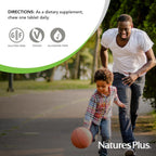NaturesPlus Zumo de Naranja - 60 Comprimidos Masticables - Vitamina C 1000 mg